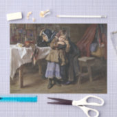 Rood en rouw (sympathie na Bereavement) Tissuepapier (Craft)