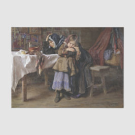 Rood en rouw (sympathie na Bereavement) Tissuepapier