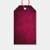 Rood en roze Amaryllis Merry kerstcadeauLabels Cadeaulabel (Achterkant)