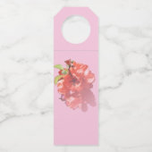 Rood en roze bruine bruinvissen flessenhanger (Achterkant)