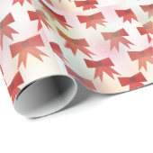 Rood- en roze feestbogen cadeaupapier (Rol Hoek)