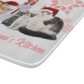 Rood- en roze feestdagen — Aangepaste naam Snijplank (Hoek)