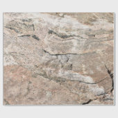 Rood en roze gelaagd sediment in een rack cadeaupapier (Vlak)