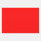 Rood en roze gestreept inpakpapier vel (Voorkant 2)