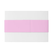 Rood en Roze Handschrift Retro Bruiloft Uitnodigingen Wikkel (Achterkant Voorbeeld)