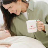 Rood en Roze Liefde U Meer dan Koffie Romance Koffiemok