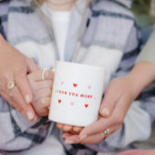 Rood en Roze Liefde U Meer dan Koffie Romance Koffiemok
