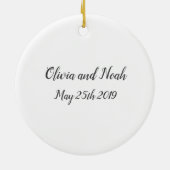 Rood- en roze ornament met wiet en bruiloft (Achterkant)