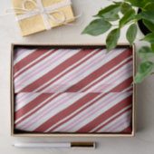 Rood- en roze peppermint Stripe Tissuepapier (Geschenk)