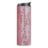 Rood- en roze plotches thermosbeker (Gedraaid links)