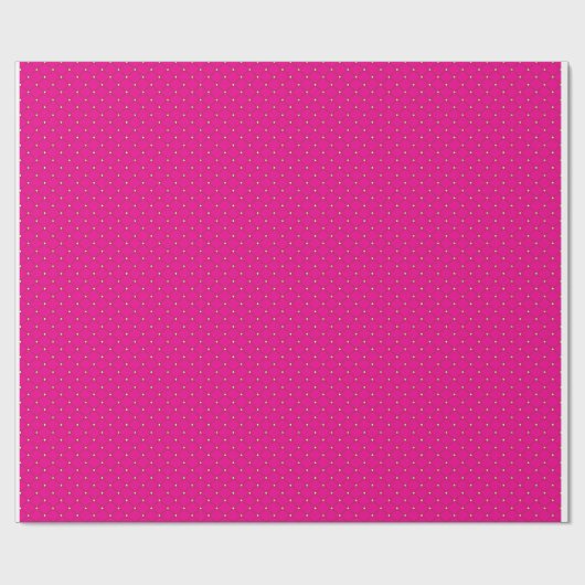 Rood en roze polka dot inpakpapier met gelijkmatig (Vlak)