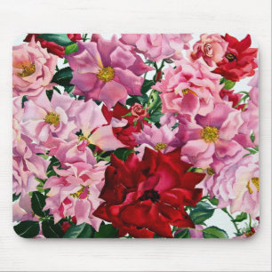 Rood en roze rozen 2008 muismat
