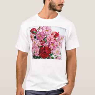 Rood en roze rozen 2008 t-shirt