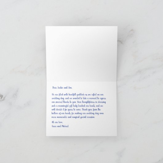 Rood- en roze rozen bedankkaart (Binnen)