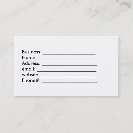 , Rood en Roze Rozen Visitekaartje (Achterkant)