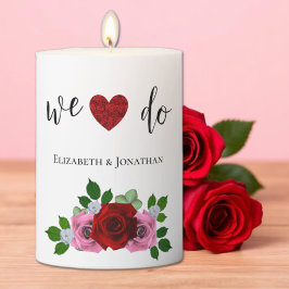 Rood- en roze rozenhuwelijk