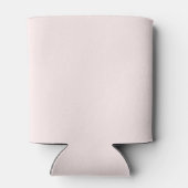 Rood- en roze rozenhuwelijk blikjeskoeler (Achterkant)