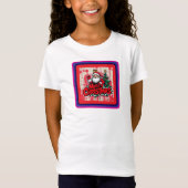 Rood en Roze Sinterklaas T-shirt (Voorkant)