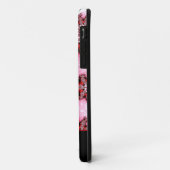 Rood en roze sterbreuk Abstract met naam Case-Mate iPhone Case (Achterkant/links)
