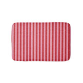 Rood- en roze stripes Bath Mat (Voorkant)