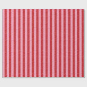 Rood- en roze stripes — Verpakkingspapier Cadeaupapier (Vlak)