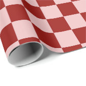 Rood- en roze toetsenbord cadeaupapier (Rol Hoek)