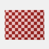 Rood- en roze toetsenbord deurmat (Voorkant)