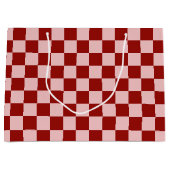 Rood- en roze toetsenbord groot cadeauzakje (Voorkant)