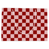 Rood- en roze toetsenbord groot cadeauzakje (Achterkant)