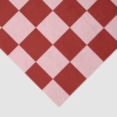Rood- en roze toetsenbord tissuepapier (Detail)