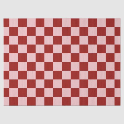 Rood- en roze toetsenbord tissuepapier (Voorkant)