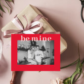 Rood en roze zijn mijn | Paar foto | Valentijnse P Briefkaart