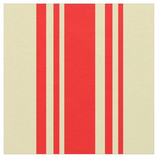 Rood- en Tan-kleurlijnen Stof (Close Up)