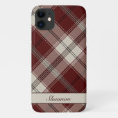  Rood- en Tan-speldenstang Case-Mate iPhone Case (Achterkant)