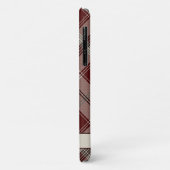 Rood- en Tan-speldenstang Case-Mate iPhone Case (Achterkant/links)