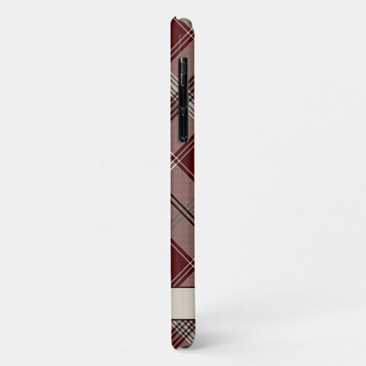  Rood- en Tan-speldenstang Case-Mate iPhone Case (Achterkant/links)