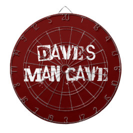 Rood en wit aangepast kleerbord dartbord