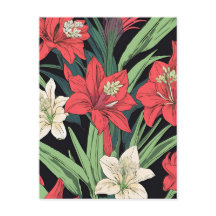 Rood en wit Amaryllis Floral Design