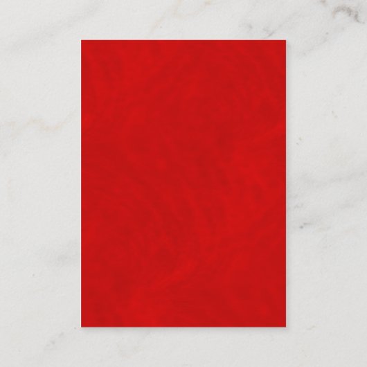 Rood en Wit Bloemen Bruiloft Wishing Well Informatiekaartje (Achterkant)