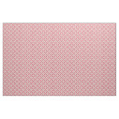 Rood en wit bloemmotief stof (Yard (91,4 cm))