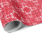 Rood en wit cadeaupapier (Rol Hoek)