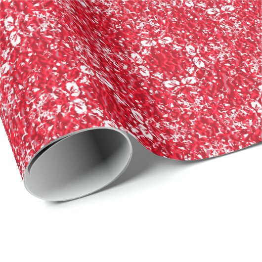 Rood en wit cadeaupapier (Rol Hoek)