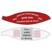 Rood en wit, cadeautjes voor touringcars Basketbal (Panelen)