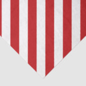 Rood en wit Candy Cane Gestreept Weefselpapier Tissuepapier (Detail)