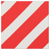 Rood en Wit Candy Cane Stripes Stof (Close Up)