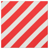 Rood en Wit Candy Cane Stripes Stof (Swatch)