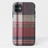 Rood en wit Case-Mate iPhone case (Achterkant)