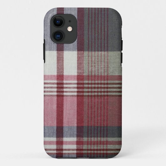 Rood en wit Case-Mate iPhone case (Achterkant)