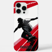 Rood en wit Case-Mate iPhone case (Achterkant)