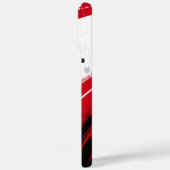 Rood en wit Case-Mate iPhone case (Achterkant / Links)